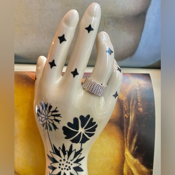 SOLD | Fine flexible chain link, chain mail ring - Picture 2 of 3